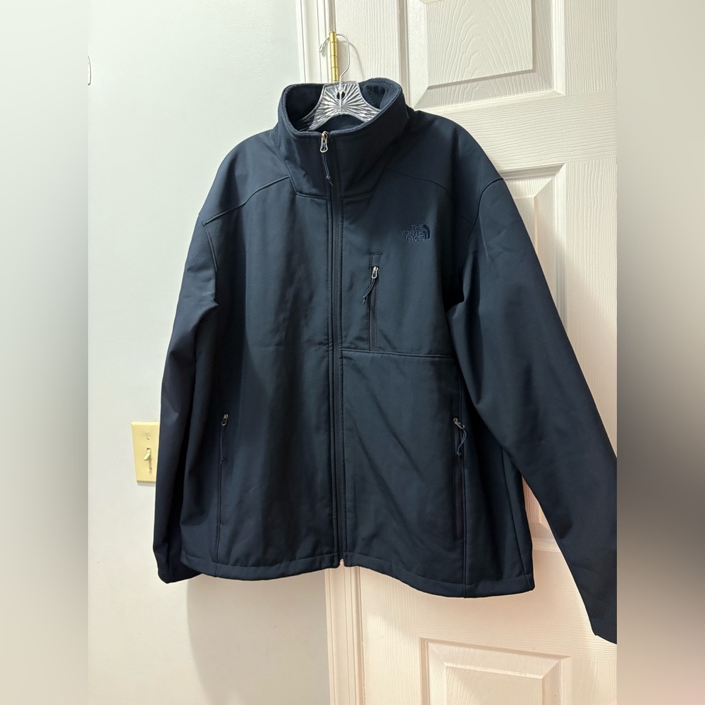 The North Face Apex Bionic 2 Mens XXL Navy Jacket Fleece Lined